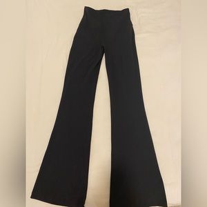 Black Lululemon Groove Flare Leggings High Waisted